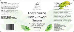 NEW! Lady Lorraine Hair Growth Serum 2oz