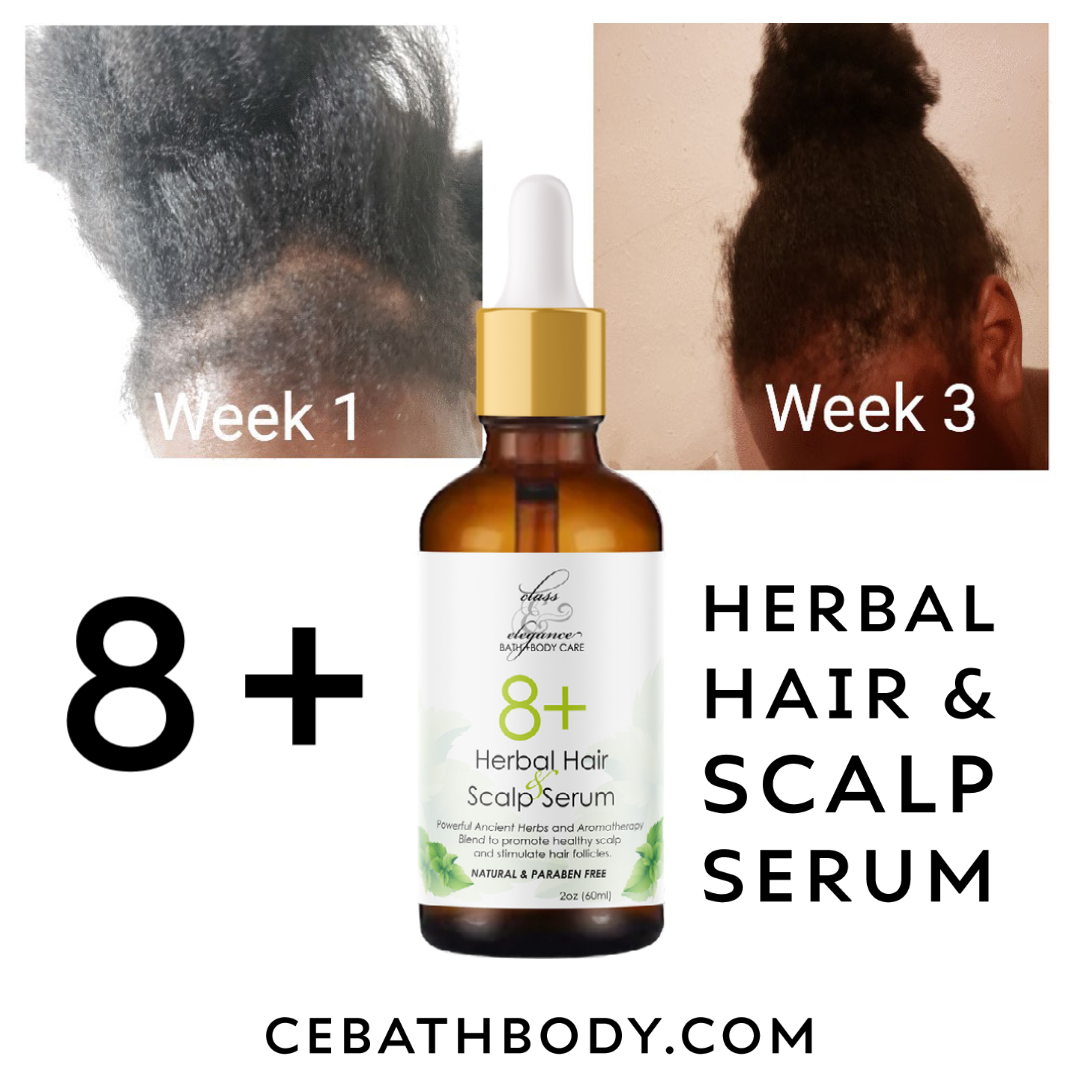 8+ Herbal Hair & Scalp Serum 2oz