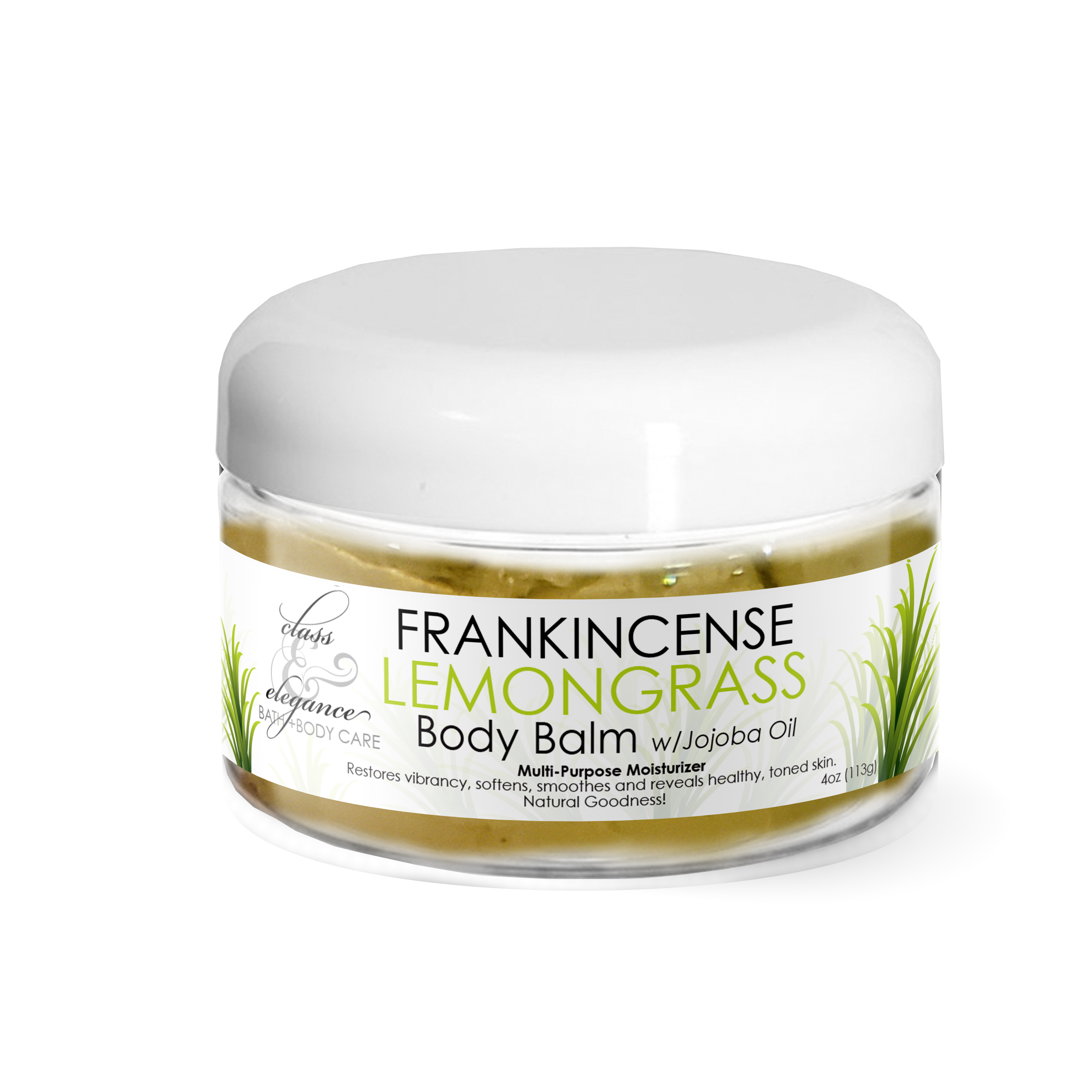 Frankincense Lemongrass Hair & Body Balm - 4oz